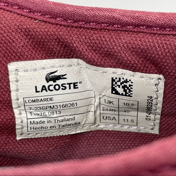 Lacoste Lombarde Slip-On Sports Shoes - Picture 8 of 8